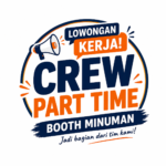 Logo LOWONGAN PART TIME CREW BOOTH MINUMAN (SUKAJADI, BANDUNG)