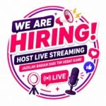 Logo LOWONGAN KERJA: HOST LIVE STREAMING